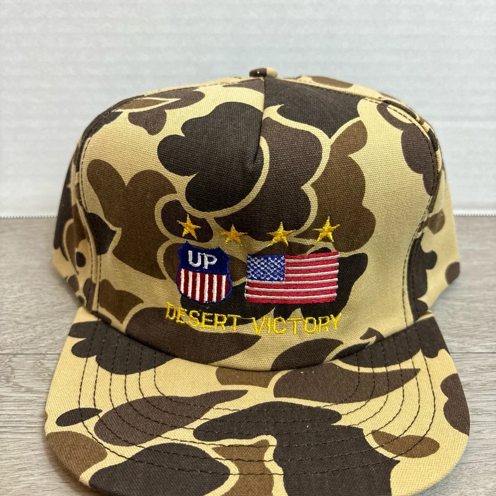 Union Pacific US Flag Desert Victory Baseball Hat
